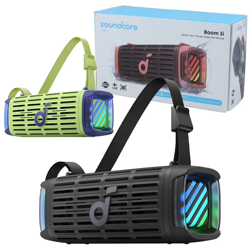 اسپیکر بلوتوث شارژی ضدآب Anker Soundcore Boom3i 50w