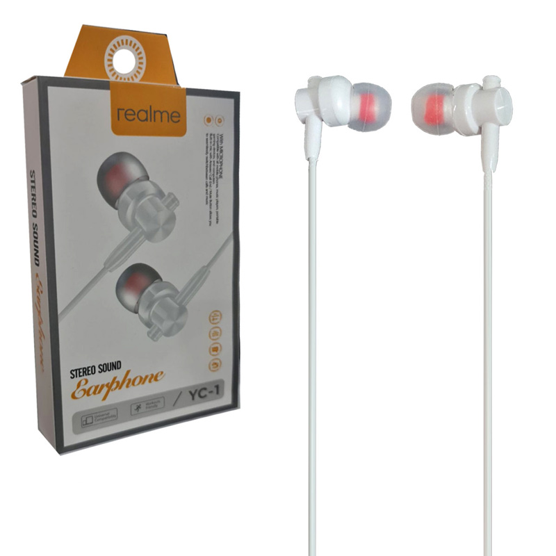 هدفون سیمدار میکروفن دار Realme YC-1