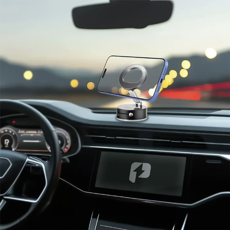 هولدر مگنتی مگ سیف وکیوم پرودو مدل Porodo Multi-Surface phone Holder PDMSPHA7 4 هولدر مگنتی مگ سیف وکیوم پرودو مدل Porodo Multi-Surface phone Holder PDMSPHA7 - Image 4