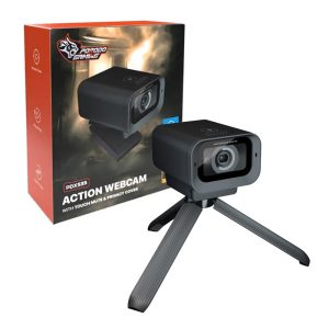 وب کم گیمینگ همراه با میکروفون و سه پایه مدل Porodo Gaming Action WebCam PDX535 4