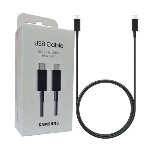 کابل شارژ و دیتا دو سر Type-C PD سوپرفست 1.8متری Samsung EP-DX510 اورجینال صد درصد 9 کابل شارژ و دیتا دو سر Type C PD سوپرفست 1.8متری Samsung EP DX510 اورجینال 2