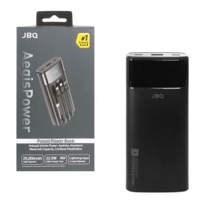 20000mAH فست دارای کابل متصل JBQ power Potent 20000 mAh Powerbank PD 22.5W 1