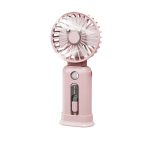 GNWIMTPB10PK Green Lion Wind Mate Portable Power Bank Fan Pink