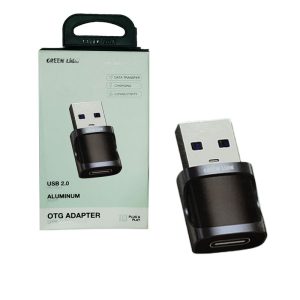 تبدیل OTG Type-C اورجینال گرین لاین مدل Green Lion OTG Adapter 3 Green Lion OTG Adapter