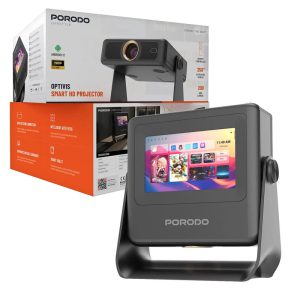 Porodo LifeStyle Optivis Smart HD Projector PDA10