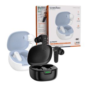 Porodo Soundtec Ultrafit TWS Wireless Earbuds ANC