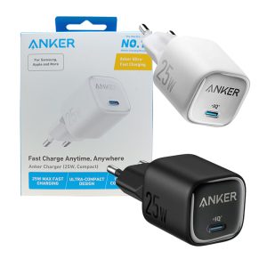 شارژر 2 پین پورت PD انکر 25w مدل Anker A2656 1