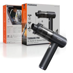 جارو شارژی مکنده و دمنده پرودو مدل تورنادو Porodo Tornado Pro Air Duster & Vacuum Cleaner