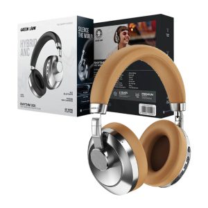 بلوتوث میکروفن دار نویزگیر دار گرین لاین مدل ریتم Green Lion RHYTHM X50 ANC Wireless Headphone 6