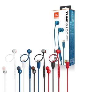 سیمدار میکروفن دار سوکت Type C JBL TUNE 310C
