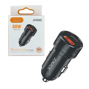شارژر فندکی 2 پورت یک پورت PD فست Jokade JH065 60w 6 Jokade JH065 60w