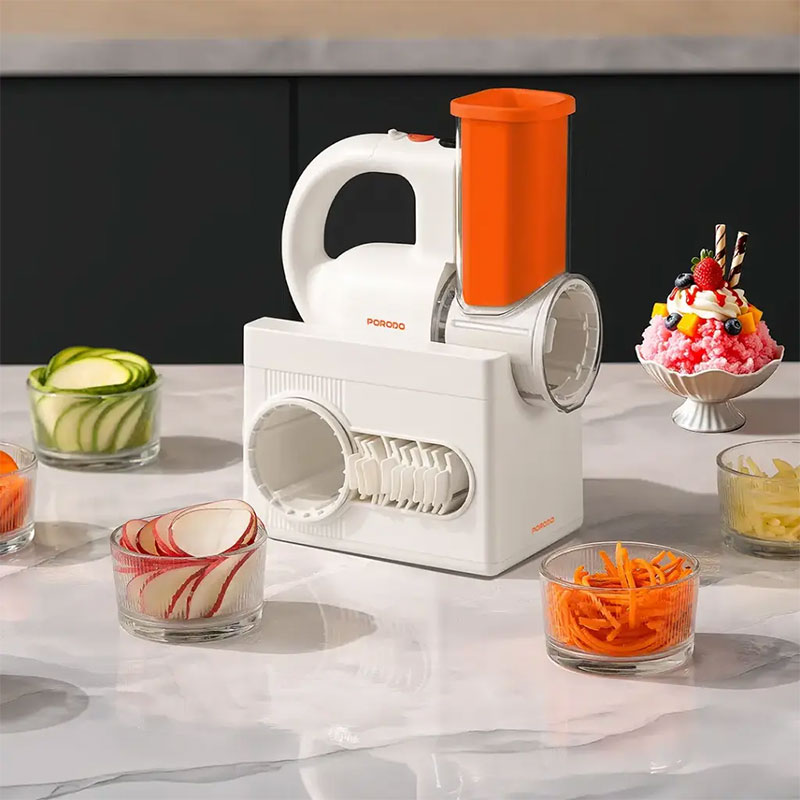 سالادساز چندکاره پرودو مدل فرسکو Porodo Lifestyle Fresko Multi-Functional Salad Maker PDLFSTQC3 9 سالادساز شارژی Porodo Fresko
