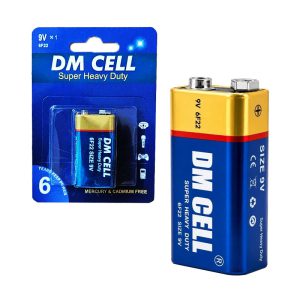 باتری کتابی 9 ولت کارتی Super Heavy Duty DM Cell