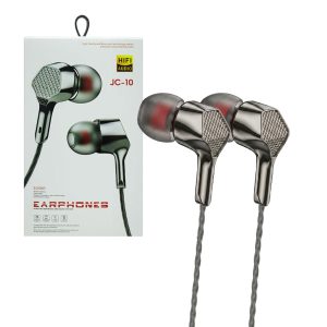 هدفون سیمدار میکروفن دار Earphones JC-10 53 Earphones JC 10