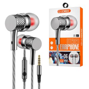 هدفون سیمدار میکروفن دار Earphones S06 55 Earphones S06