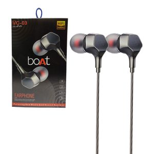 هدفون سیمدار میکروفن دار Earphones bOAt VC-03 54 Earphones bOAt VC 03 3