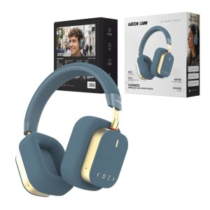 هدست بلوتوث میکروفون دار نویزگیردار Green Lion CANNES Wireless Headphone ANC and ENC GL-HP63 28 هدفون گرین لاین Cannes ANC