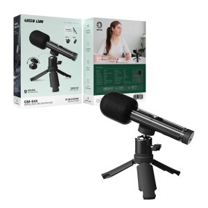 میکروفن یقه ای و رومیزی پایه دار بیسیم گرین لاین Green Lion GM-94X wirelees microphone 1 Green Lion GM 94X wirelees microphone