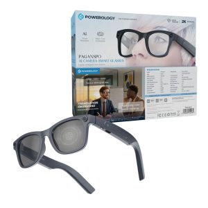 Powerology Paganspo AI camera smart Glasses PWAICM