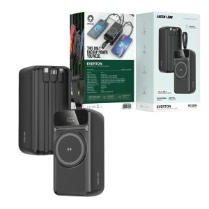 پاوربانک 40000mAH فست وایرلس و مگ سیف دارای کابل متصل اورتون Green Lion Everton magsafe powerbank 37 پاوربانک 40000mAH فست وایرلس و مگ سیف دارای کابل متصل اورتون Green Lion Everton magsafe powerbank