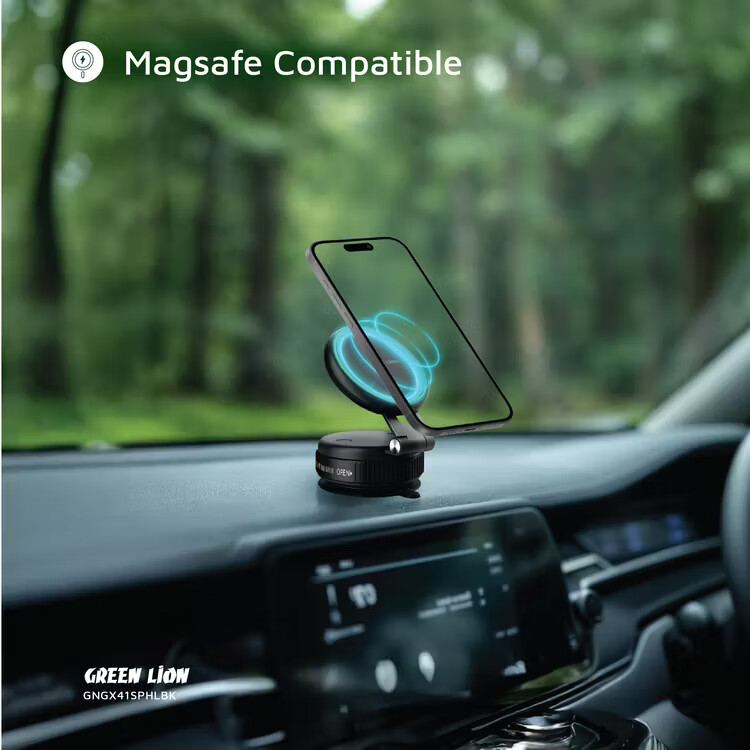 هولدر موبایل وکیوم مکشی مگ سیف گرین لاین Green Lion GX-41 Suction Phone Holder 14 هولدر موبایل وکیوم مکشی مگ سیف گرین لاین Green Lion GX-41 Suction Phone Holder - Image 6