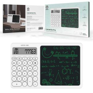 ماشین حساب گرین لاین به همراه قلم calc write pro