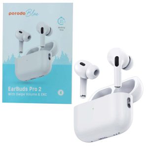 هدفون بیسیم Porodo Blue Earbuds Pro2