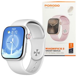 ساعت هوشمند پرودو مدل Porodo Magnifico 3 46mm 10 ساعت هوشمند Porodo Magnifico 3 در شیراز ساعت هوشمند Porodo Magnifico 3 ساعت پرودو مگنیفیکو ۳