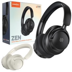 هدست بلوتوث شارژی پرودو زن Porodo Soundtec Zen Active Noise Cancellation Headphone 31 معرفی هدفون بلوتوثی پرودو زن ( Porodo Soundtec Zen ANC)