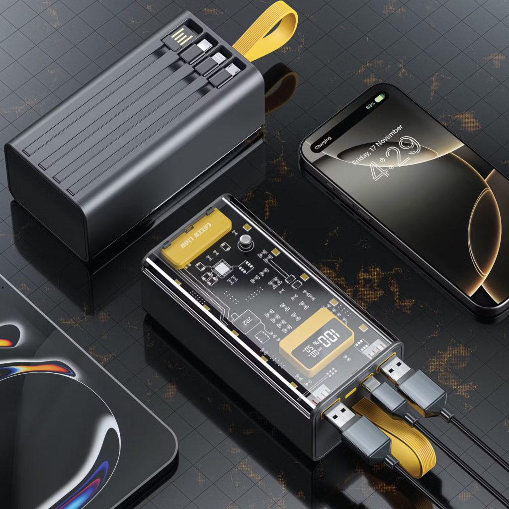 قیمت پاوربانک Green Lion Transparent Pro 20000mAh PD 20W