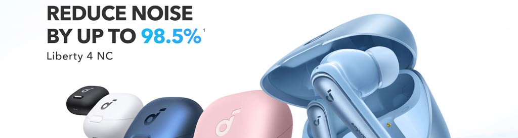 معرفی هدفون بلوتوث Anker مدل Soundcore Liberty 4 NC A3947 اورجینال