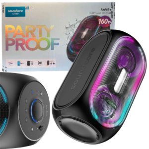 اسپیکر بلوتوث شارژی ضدآب Anker Soundcore Rave plus 160w-گارانتی 37 اسپیکر انکر Soundcore Rave Plus 160W شهر کامپیوتر