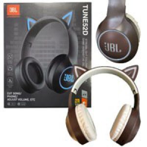 هدست بلوتوث مموری مکالمه LED دار گوش گربه ای JBL TUNE52D 1 هدست_بلوتوث_مموری_مکالمه_LED_دار_گوش_گربه_ای_JBL_TUNE52D