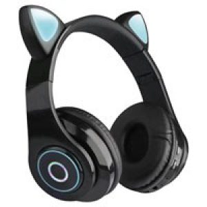 هدست بلوتوث مموری مکالمه LED دار گوش گربه ای Cat Ear B39 2 هدست_بلوتوث_مموری_مکالمه_LED_دار_گوش_گربه_ای_P39M_Cat_Ear