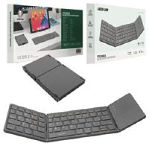 کیبورد_بیسیم_بلوتوثی_شارژی_تاشو_Green_Lion_Foldable_Bluetooth_Keyboard_ultra_slim