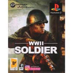 WWII:Soldier-PS2-پرنیان-1CD 1 WWII:Soldier-PS2-پرنیان-1CD