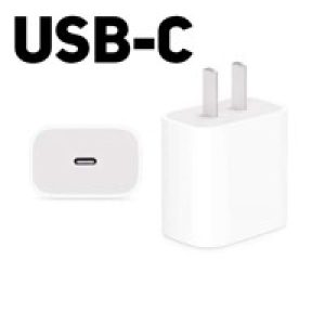 آداپتور_شارژ_آیفون_با_خروجی_Type_C_A2244_20W_USB-C_پک_سفید