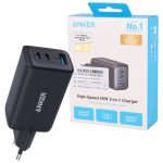 آداپتور شارژر 3پورت 65 وات Anker A2667 3in1 3