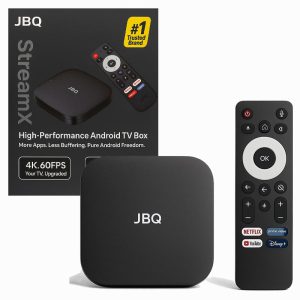 اندروید باکس JBQ streamX Android TV Box 4K 2GB ram 16GB Rom 1