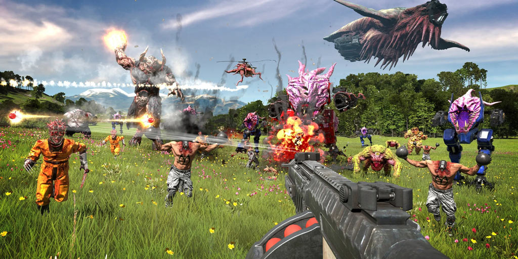 گیم‌پلی نوآورانه بازی Serious Sam 4 با حفظ ریشه‌های کلاسیک؛ تیراندازی سریع و بی‌رحمانه