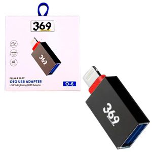 تبدیل OTG Lightning به USB3.0 369 O-6 9 تبدیل OTG Lightning به USB3.0 369 O 6 1