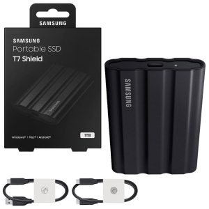 حافظه SSD اکسترنال samsung مدل 1TB Portable SSD EXT T7 shiled گارانتی 1