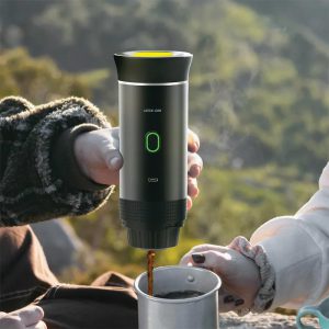 دستگاه اسپرسوساز شارژی قابل حمل گرین لاین مدل Green Lion G portable lite 4 قهوهساز Green Lion Coffee Maker Lite