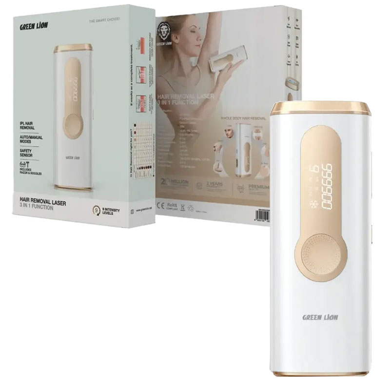 دستگاه لیزر موبر Green Lion Hair Removal Laser 3 IN 1 Function 9 دستگاه لیزر موبر Green Lion Hair Removal Laser 3 IN 1 Function