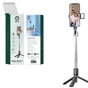 سه پایه و مونوپاد شاتر دار گرین لاین Green Lion Click Stick 2 Selfie Stick 2