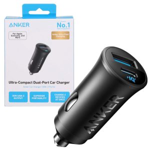 شارژر فندکی دو پورت 30وات انکر مدل Anker 30w A2741 16 شارژر فندکی دو پورت 30وات انکر مدل Anker 30w A2741 4
