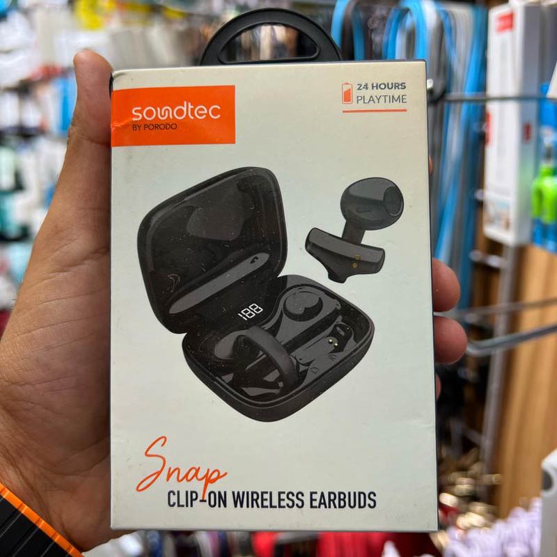 هدفون بلوتوث القایی پرودو مدل Porodo snap clip on 4 هدفون بلوتوث القایی پرودو مدل Porodo snap clip on - Image 4