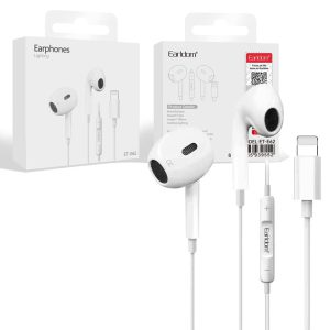سیمدار میکروفن دار طرح اپل سوکت Lightning Earldom E62 1