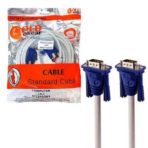 کابل VGA 10 متری نویز گیردار 43 Gold Oscar 1
